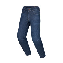 Jean moto Alpinestars Flex AST-7 coupe courte - Bleu foncé