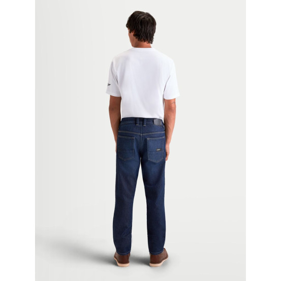 Jean moto Alpinestars Flex AST-7 coupe courte - Bleu foncé