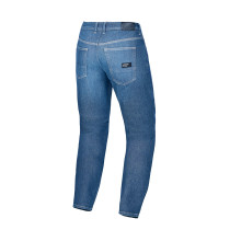 Jean moto Alpinestars Flex AST-7 coupe courte - Bleu clair 2