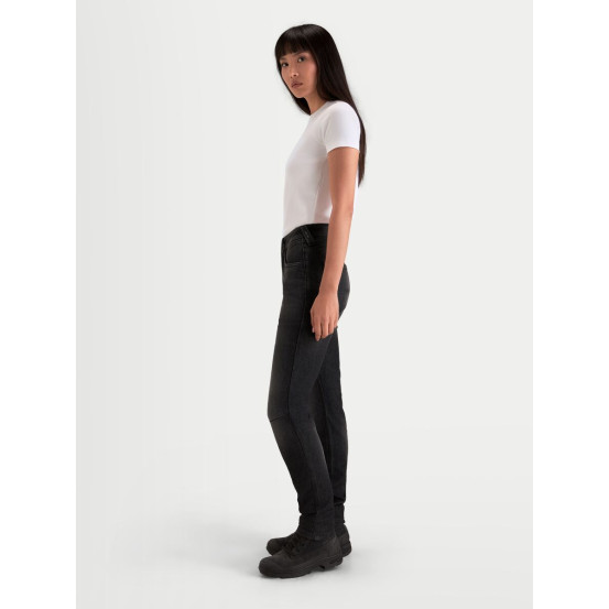 Jean moto femme Alpinestars Stella Flex AST-7 - Noir délavé