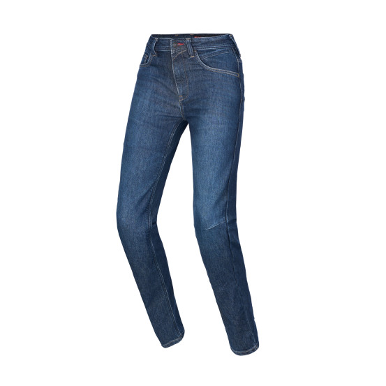 Jean moto femme Alpinestars Stella Flex AST-7 - Bleu foncé