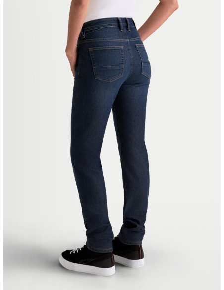 Jean moto femme Alpinestars Stella Flex AST-7 - Bleu foncé