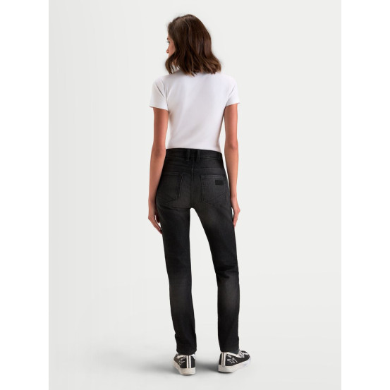 Jean moto femme Alpinestars Stella Flex AST-5 - Noir délavé