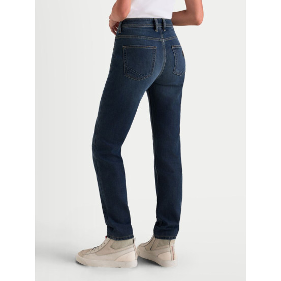 Jean moto femme Alpinestars Stella Flex AST-5 - Bleu indigo délavé
