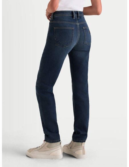 Jean moto femme Alpinestars Stella Flex AST-5 - Bleu indigo délavé