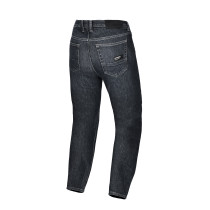 Jean moto femme Alpinestars Stella Flex AST-7 coupe courte - Noir délavé 2