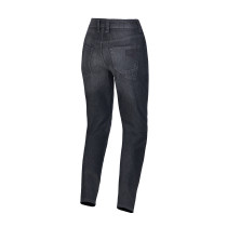 Jean moto femme Alpinestars Stella Flex AST-5 coupe courte - Noir délavé 2
