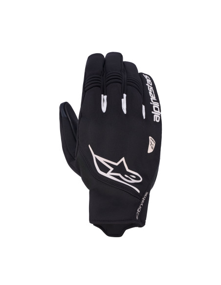 Gants moto Alpinestars Faster V3 Plasma Drystar - Noir Blanc
