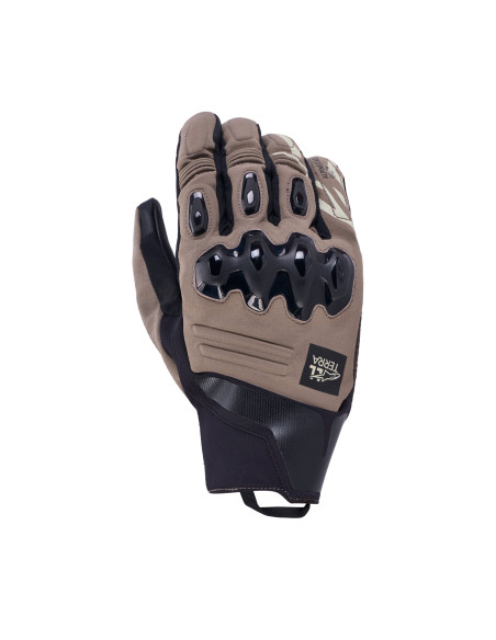 Gants Adventure Alpinestars Halo Pro Drystar - Marron Noir