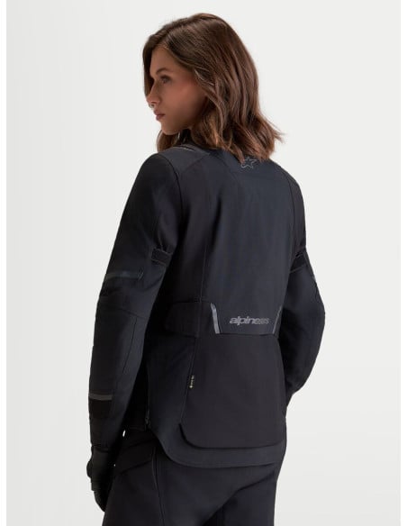 Veste moto femme Alpinestars Stella ST-7 V2 2L Gore-Tex - Noir