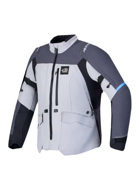 Veste moto femme Alpinestars Stella ST-7 V2 2L Gore-Tex - Gris Noir