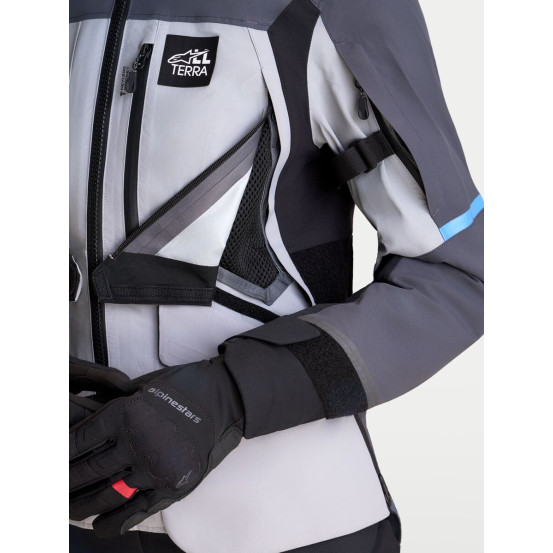 Veste moto femme Alpinestars Stella ST-7 V2 2L Gore-Tex - Gris Noir