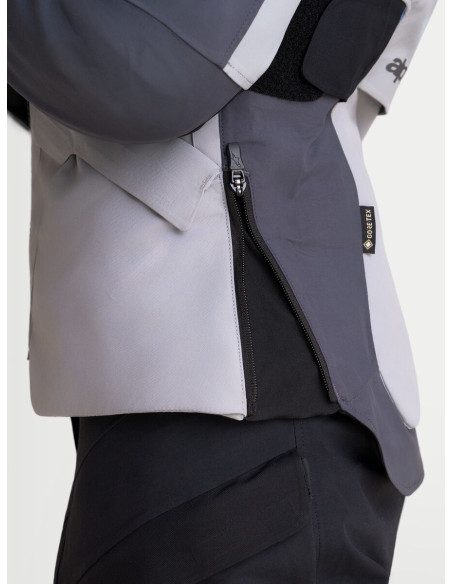 Veste moto femme Alpinestars Stella ST-7 V2 2L Gore-Tex - Gris Noir