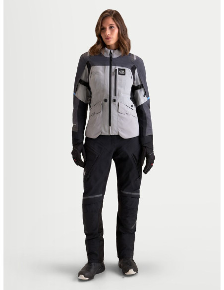 Veste moto femme Alpinestars Stella ST-7 V2 2L Gore-Tex - Gris Noir