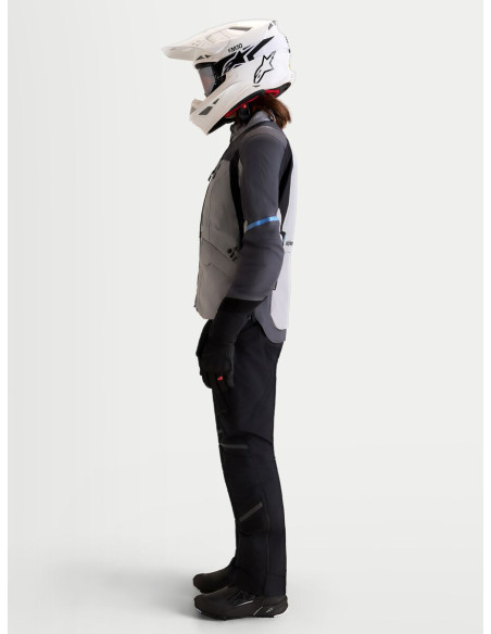 Veste moto femme Alpinestars Stella ST-7 V2 2L Gore-Tex - Gris Noir