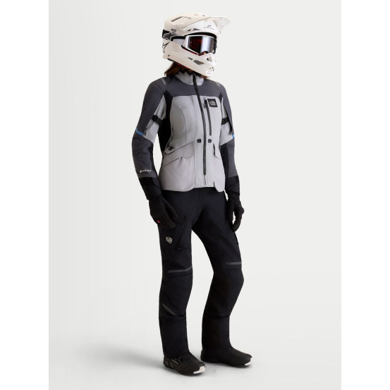 Veste moto femme Alpinestars Stella ST-7 V2 2L Gore-Tex - Gris Noir
