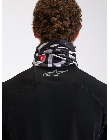 Tour de cou moto Alpinestars Buff All Terra PrimaLoft - Noir Gris