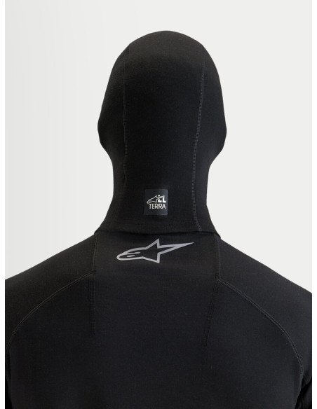 Cagoule moto Alpinestars AT 8 Merino - Noir