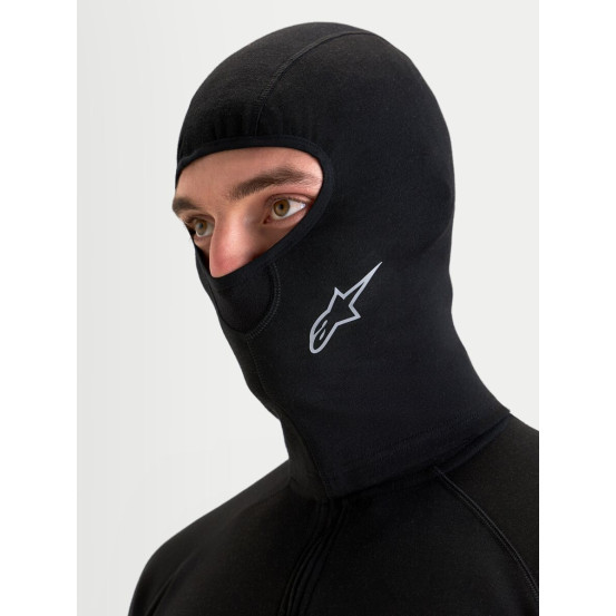 Cagoule moto Alpinestars AT 8 Merino - Noir
