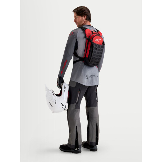 Sac à dos moto Alpinestars AT-9 - Noir Rouge