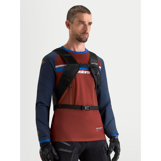 Sac à dos moto Alpinestars AT-9 - Noir Gris foncé