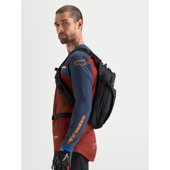 Sac à dos moto Alpinestars AT-9 - Noir Gris foncé