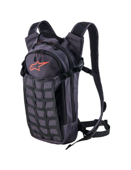 Sac à dos moto Alpinestars AT-9 - Marron Gris foncé