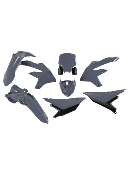 Kit plastiques RTECH - Gris - Yamaha YZ 450 F 2026