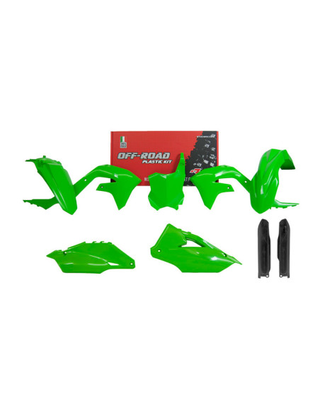 Kit plastiques RTECH - Vert - Kawasaki KX 2021-2024 KX 450 2019-2023
