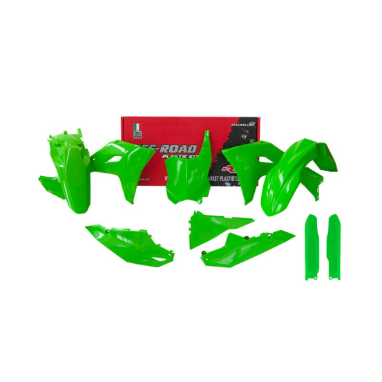 Kit plastiques RTECH - Vert - Kawasaki KX 450 2024-2026 KX 250 2025-2026