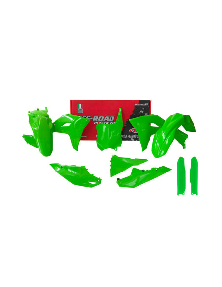 Kit plastiques RTECH - Vert - Kawasaki KX 450 2024-2026 KX 250 2025-2026