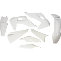 Kit plastiques RTECH - Blanc - Husqvarna TE / FE 2020-2023