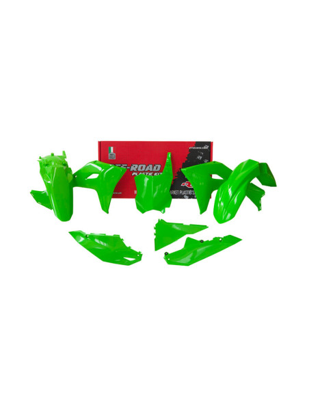 Kit plastiques RTECH - Vert - Kawasaki KX 450 2024-2026 KX 250 2025-2026