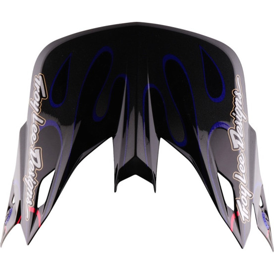 Casque cross Troy Lee Designs 2027 SE5 Carbon Overspray - Noir Magenta