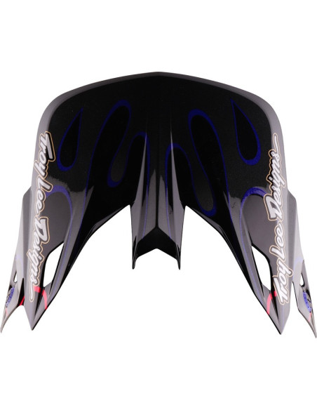 Casque cross Troy Lee Designs 2027 SE5 Carbon Overspray - Noir Magenta