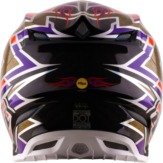 Casque cross Troy Lee Designs 2027 SE5 Carbon Flush - Violet