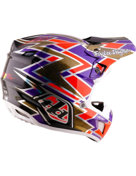 Casque cross Troy Lee Designs 2027 SE5 Carbon Flush - Violet