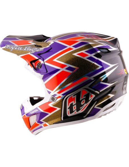 Casque cross Troy Lee Designs 2027 SE5 Carbon Flush - Violet
