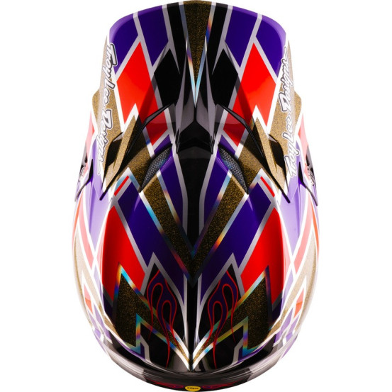 Casque cross Troy Lee Designs 2027 SE5 Carbon Flush - Violet