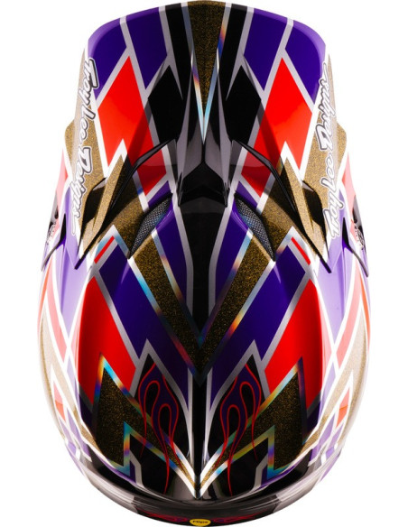 Casque cross Troy Lee Designs 2027 SE5 Carbon Flush - Violet
