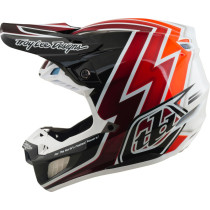 Casque cross Troy Lee Designs 2027 SE5 Composite Boltz - Noir Rouge 2
