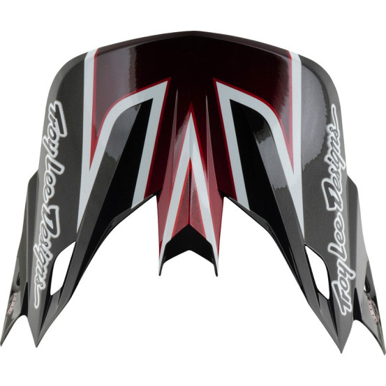 Casque cross Troy Lee Designs 2027 SE5 Composite Boltz - Noir Rouge