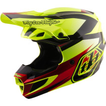 Casque cross Troy Lee Designs 2027 SE5 Polycarbonate Ripper - Jaune fluo