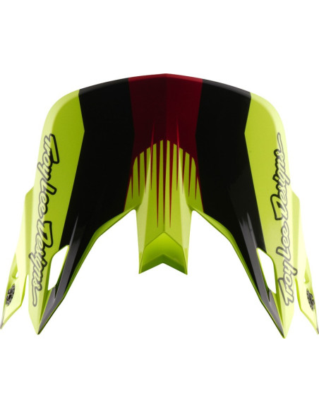 Casque cross Troy Lee Designs 2027 SE5 Polycarbonate Ripper - Jaune fluo