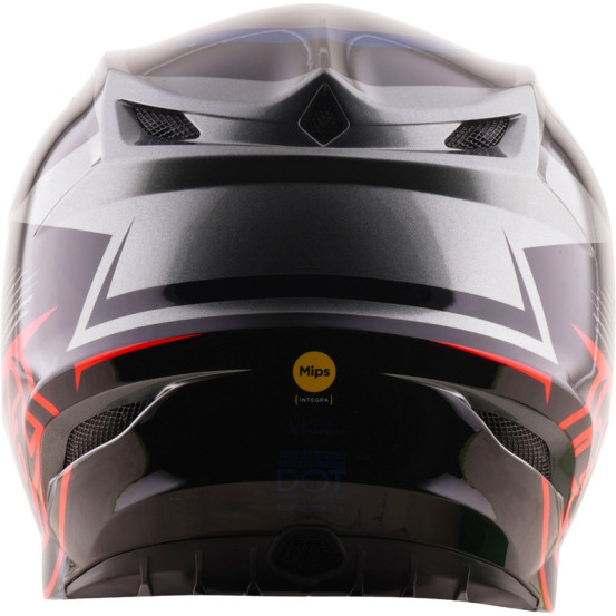 Casque cross Troy Lee Designs 2027 SE5 Polycarbonate Ripper - Gris