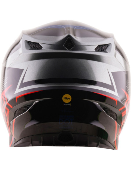Casque cross Troy Lee Designs 2027 SE5 Polycarbonate Ripper - Gris
