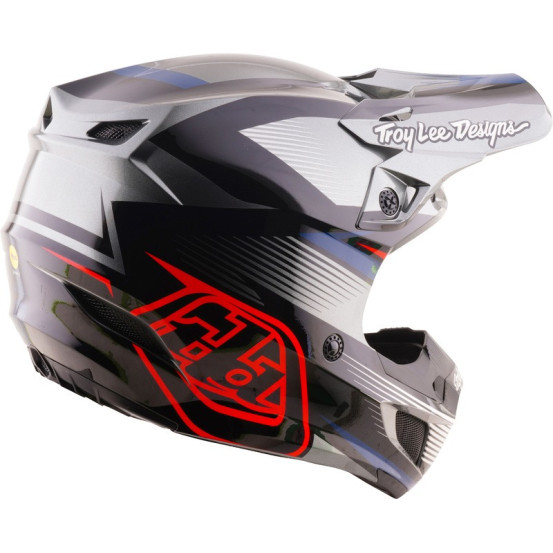 Casque cross Troy Lee Designs 2027 SE5 Polycarbonate Ripper - Gris