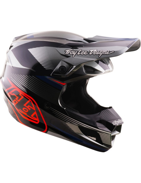 Casque cross Troy Lee Designs 2027 SE5 Polycarbonate Ripper - Gris