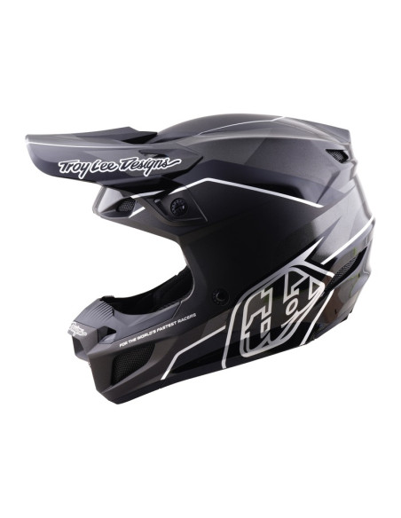 Casque cross Troy Lee Designs 2027 SE5 Polycarbonate Stand - Noir