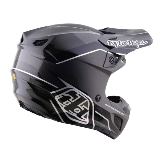 Casque cross Troy Lee Designs 2027 SE5 Polycarbonate Stand - Noir